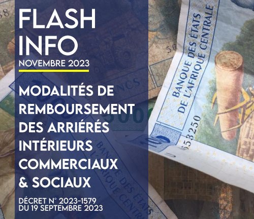 Flash info : Modalités de remboursement des arriérés intérieurs commerciaux et sociaux (Décret n° 2023-1579 du 19 septembre 2023)