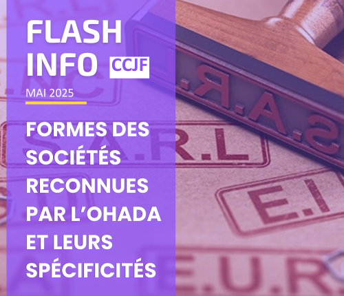 Flash info : Formes des sociétés reconnues par l’OHADA et leurs spécificités