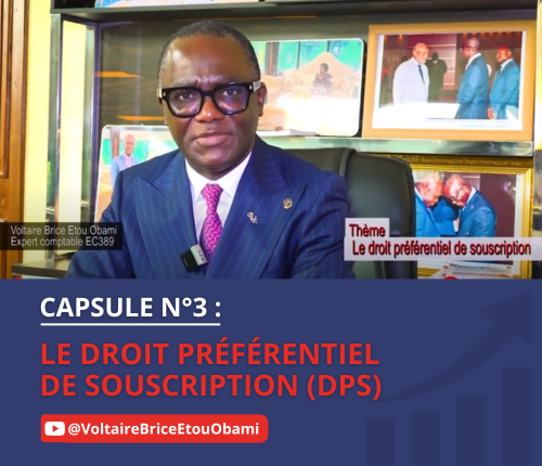 Capsule N°3 : Le droit préférentiel de souscription (DPS)